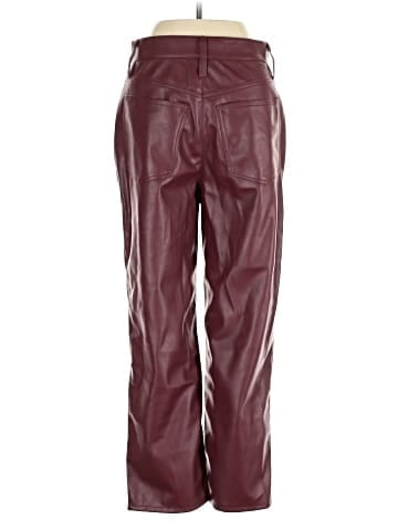 Madewell Faux Leather Pants (view 2)