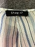 Shop17 Stripes White Blue Jumpsuit Size SmEstimated - photo 4