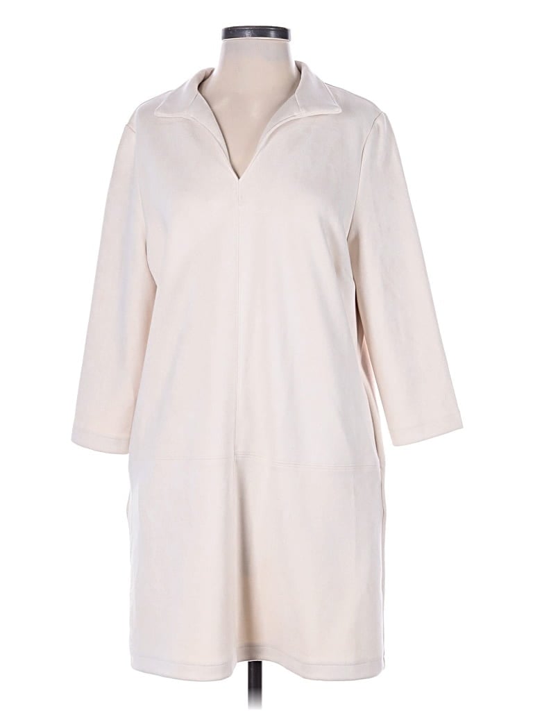 Pre-owned Thml Casual Dress In White