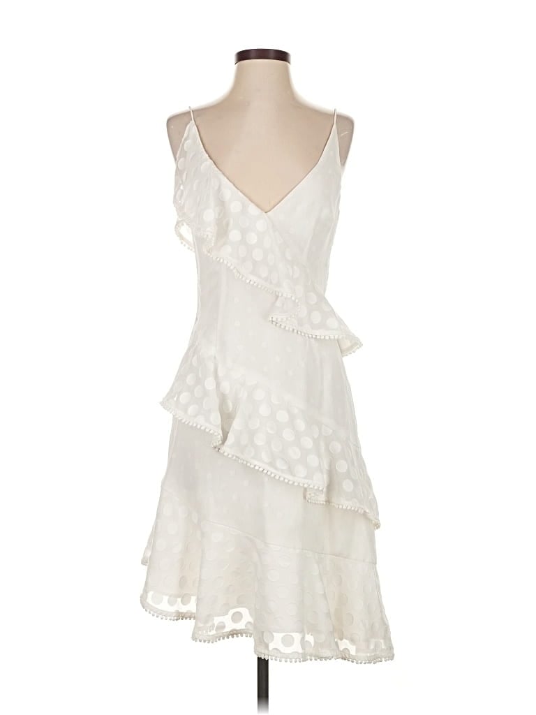 Pre-owned Keepsake Cocktail Dress In White