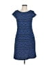Unbranded Chevron-herringbone Blue Casual Dress Size 8 - photo 1