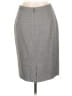 Reiss Chevron-herringbone Gray Wool Skirt Size 6 - photo 2