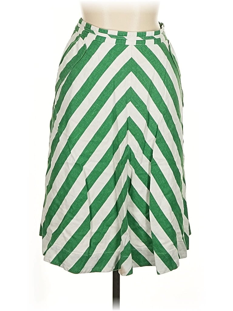 Pre-owned Anthropologie Casual Skirt In Green