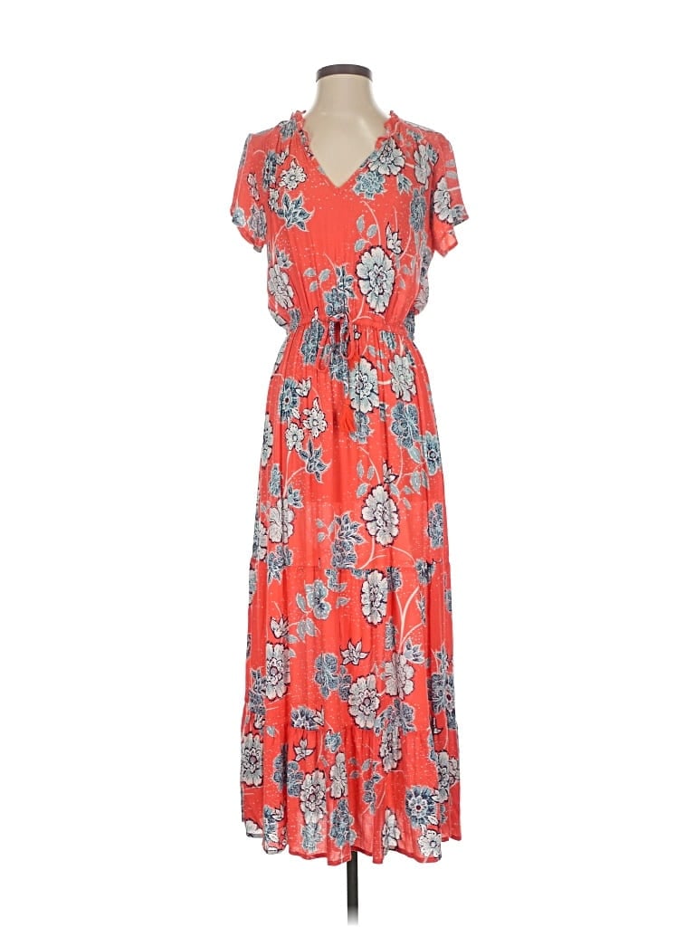 Pre-owned Sonoma Goods For Life Casual Dress In Orange