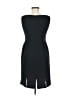 Kay Unger 100% Polyester Solid Black Cocktail Dress Size 6 - photo 2