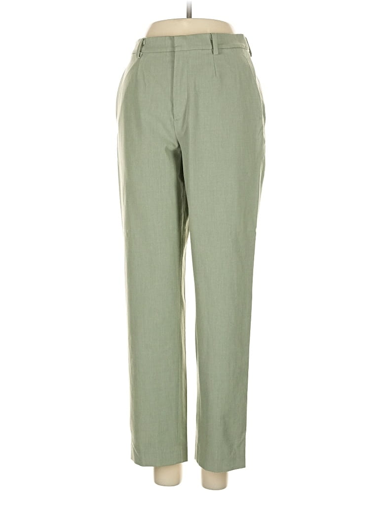 Pre-owned Uniqlo Dress Pants In Green