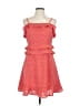 Pinch 100% Polyester Hearts Red Cocktail Dress Size L - photo 1