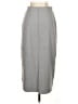 Zara Solid Gray Formal Skirt Size S - photo 2