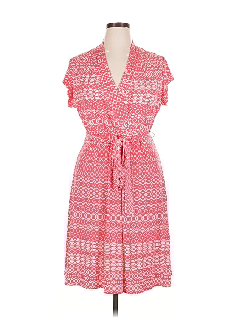 Pre-owned Liz Claiborne Casual Dress In Pink