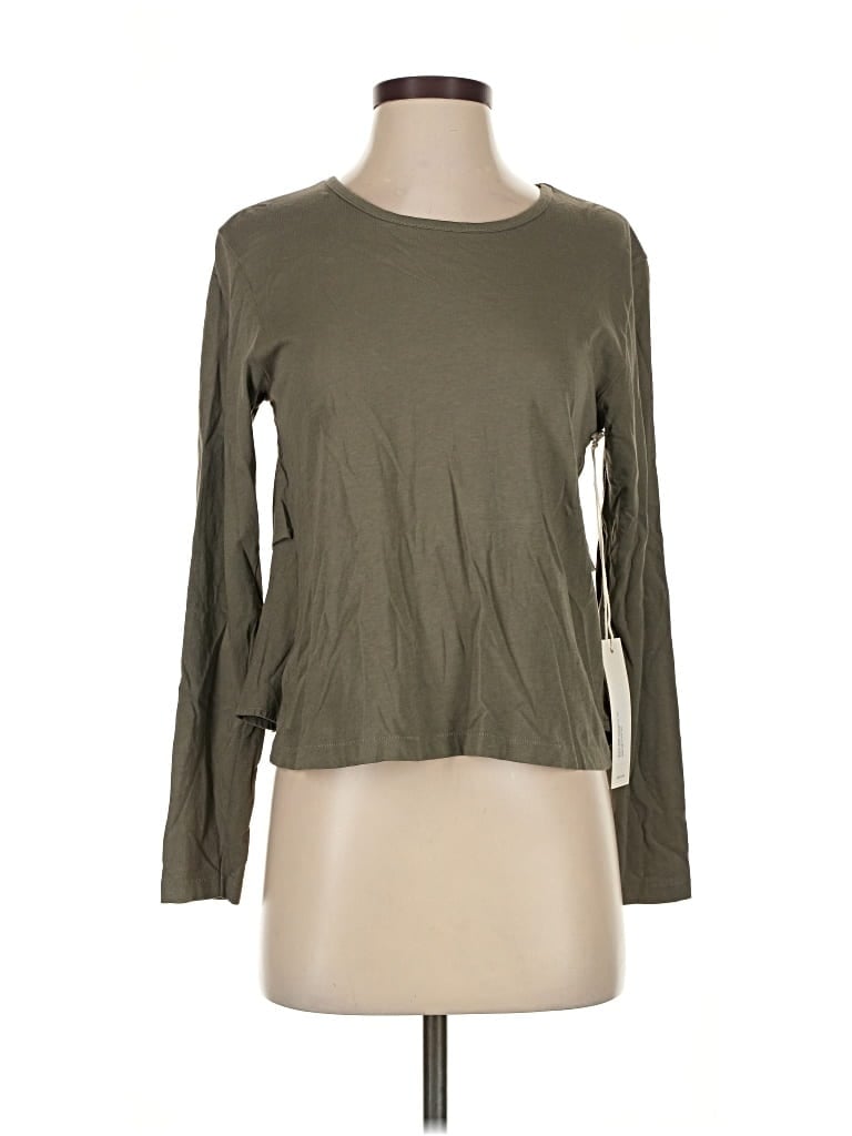 Pre-owned Amo Long Sleeve T-shirt In Green