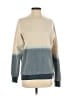 feat Color Block Tan Pullover Sweater Size S - photo 1