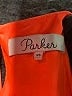 Parker 100% Polyester Orange Sleeveless Blouse Size XS - photo 6