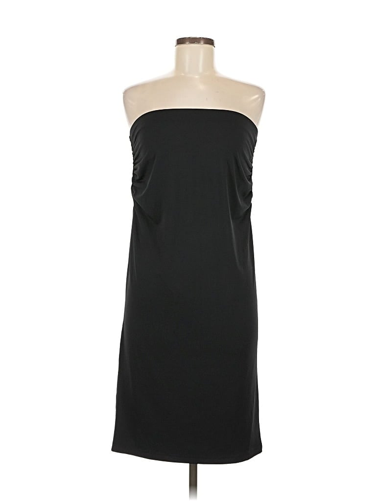 Pre-owned H&m Cocktail Dress In Black