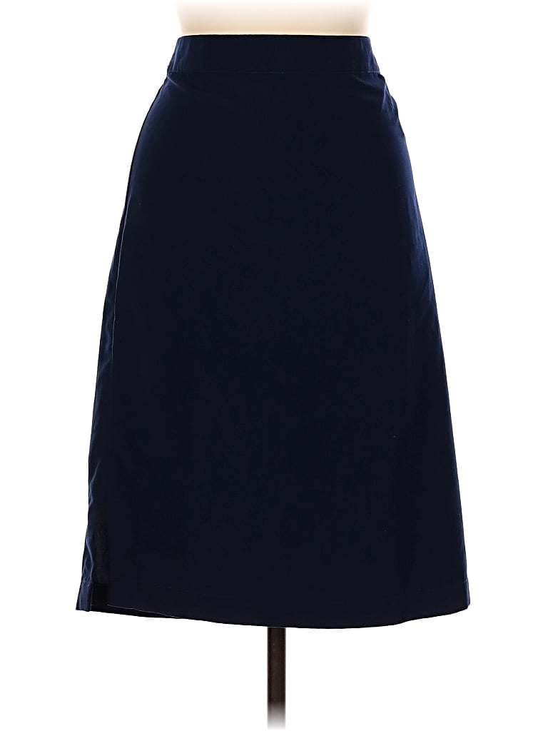 Pre-owned Travelsmith Formal Skirt In Blue