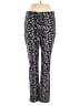 Amy Matto Animal Print Black Active Pants Size 4 - photo 1