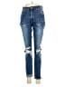 ONE X ONETEASPOON Hearts Blue Jeans Size 28 waist - photo 1