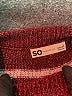 Sonoma Goods for Life Stripes Burgundy Pullover Sweater Size L - photo 6