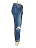 ONE X ONETEASPOON Hearts Blue Jeans Size 28 waist - photo 4