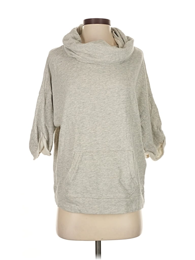 Pre-owned J.crew Factory Store Sweatshirt In Gray