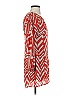 Indah Chevron-herringbone Orange Casual Dress Size XS - photo 4