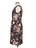 Tabitha 100% Acetate Print Brown Cocktail Dress Size 6 - photo 5