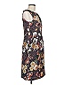 Tabitha 100% Acetate Print Brown Cocktail Dress Size 6 - photo 4
