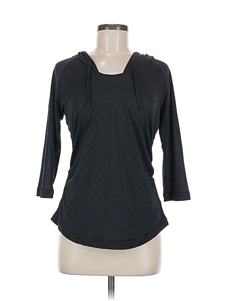 Pre-owned Mountain Hardwear 3/4 Sleeve T-shirt In Black