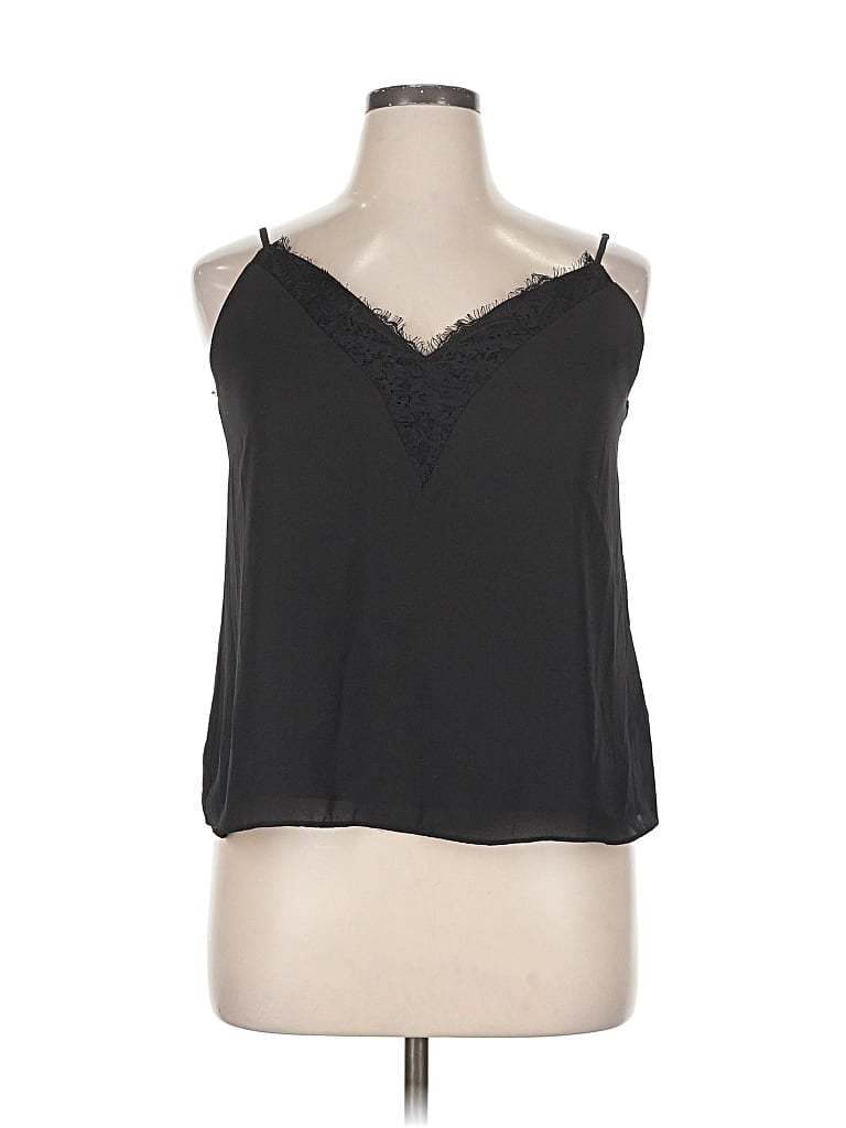 Pre-owned Socialite Sleeveless Blouse In Black