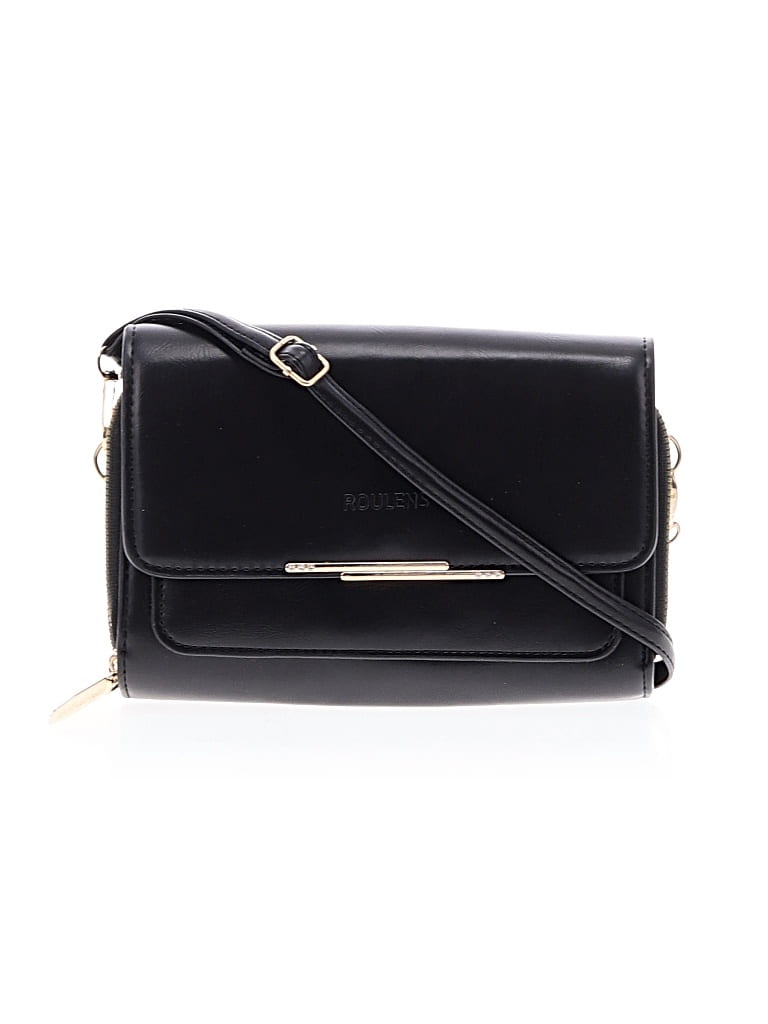 Pre-owned Assorted Brands Crossbody Bag In Black