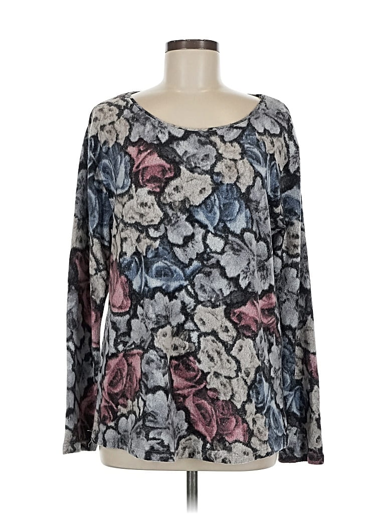 Pre-owned Dantelle Pullover Sweater In Gray