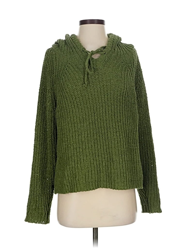 Pre-owned Another Love Pullover Sweater In Green