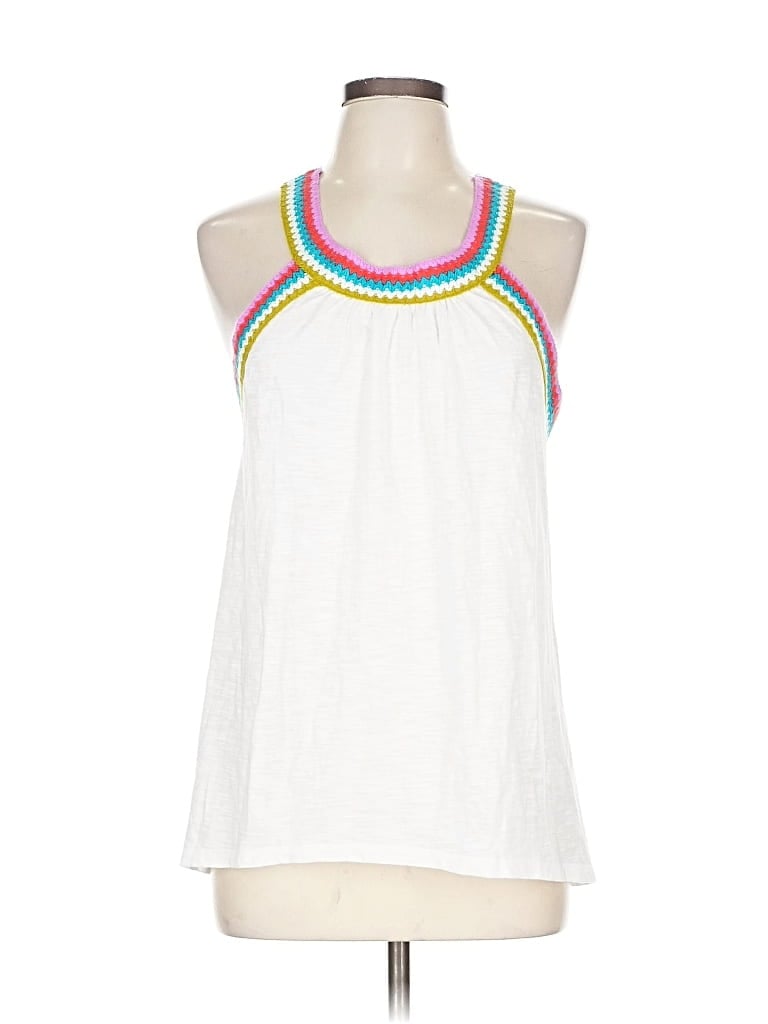 Pre-owned Merona Sleeveless Blouse In White