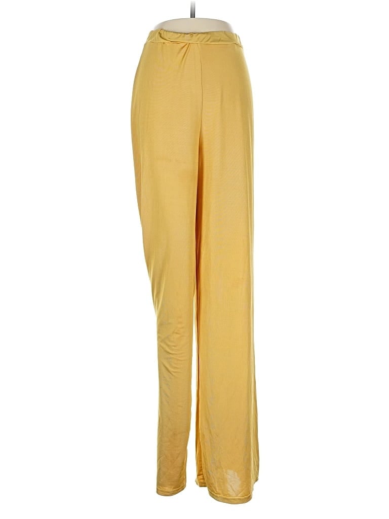 Pre-owned Nasty Gal Inc. Dress Pants In Yellow
