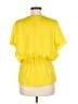 Carven 100% Polyester Yellow Short Sleeve Blouse Size EU (FR) 36 / US 4 - photo 2
