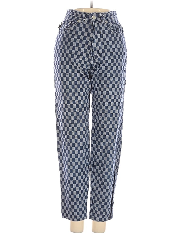 Pre-owned Fiorucci Jeggings In Blue