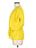 Carven 100% Polyester Yellow Short Sleeve Blouse Size EU (FR) 36 / US 4 - photo 5