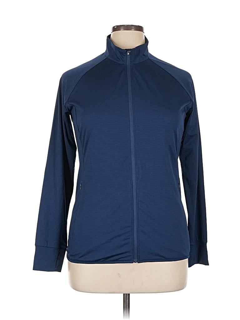 Pre-owned Unbranded Track Jacket In Blue