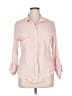 Sanctuary Pink 3/4 Sleeve Button-Down Shirt Size XL - photo 1