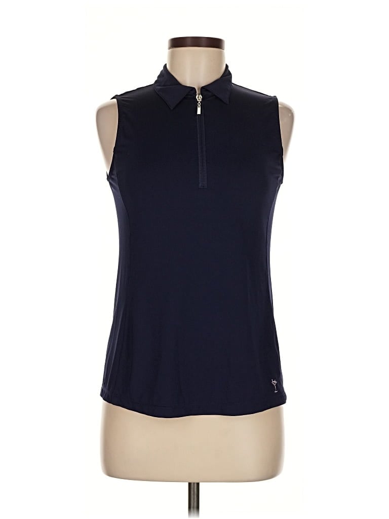 Pre-owned Golftini Active Tank Top In Blue