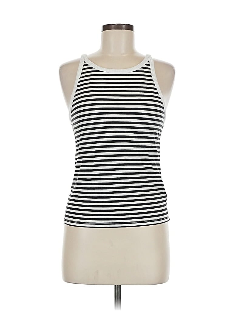 Pre-owned Splendid Tank Top Ivory Halter Neckline Tops In White