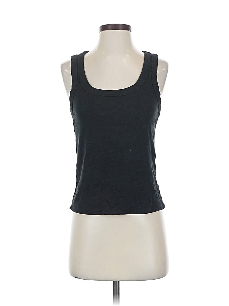 Pre-owned Z Supply Tank Top Black Strapless Neckline Tops