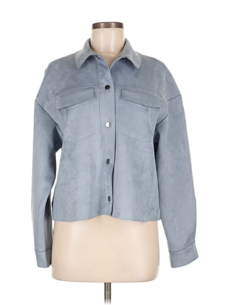 Pre-owned Truth By Republic Denim Jacket In Blue