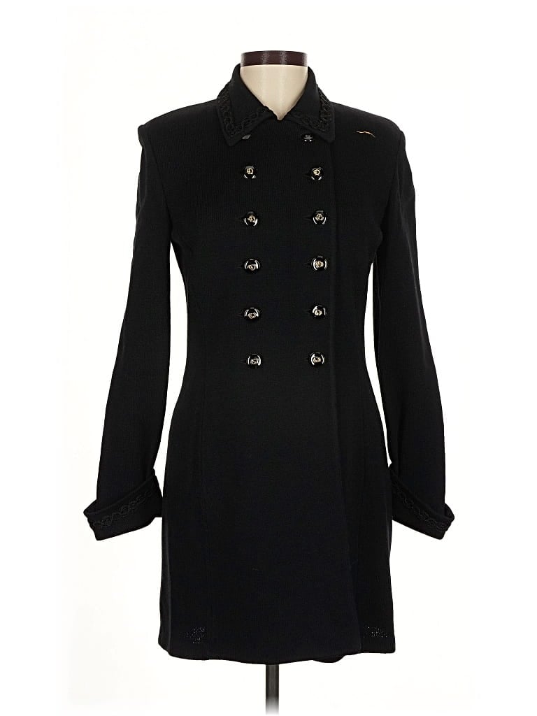 Pre-owned St. John Collection By Marie Gray Cocktail Dress In Black