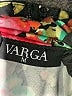 Varga Floral Black Cocktail Dress Size M - photo 6