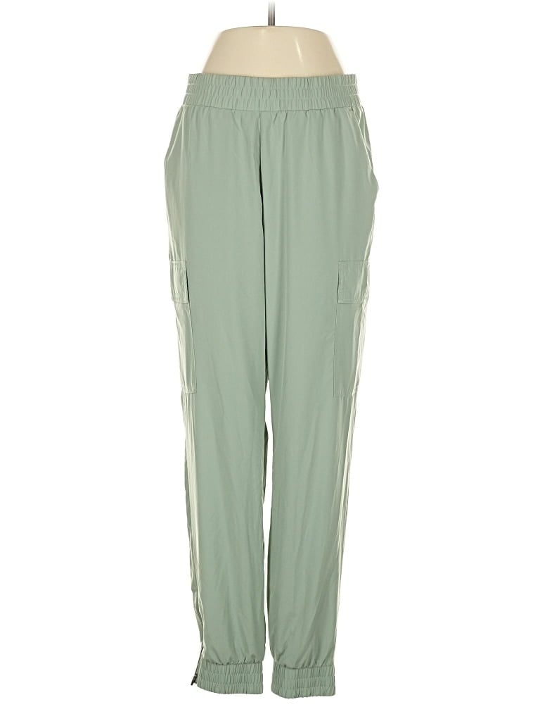 Pre-owned Lands' End Casual Pants In Green