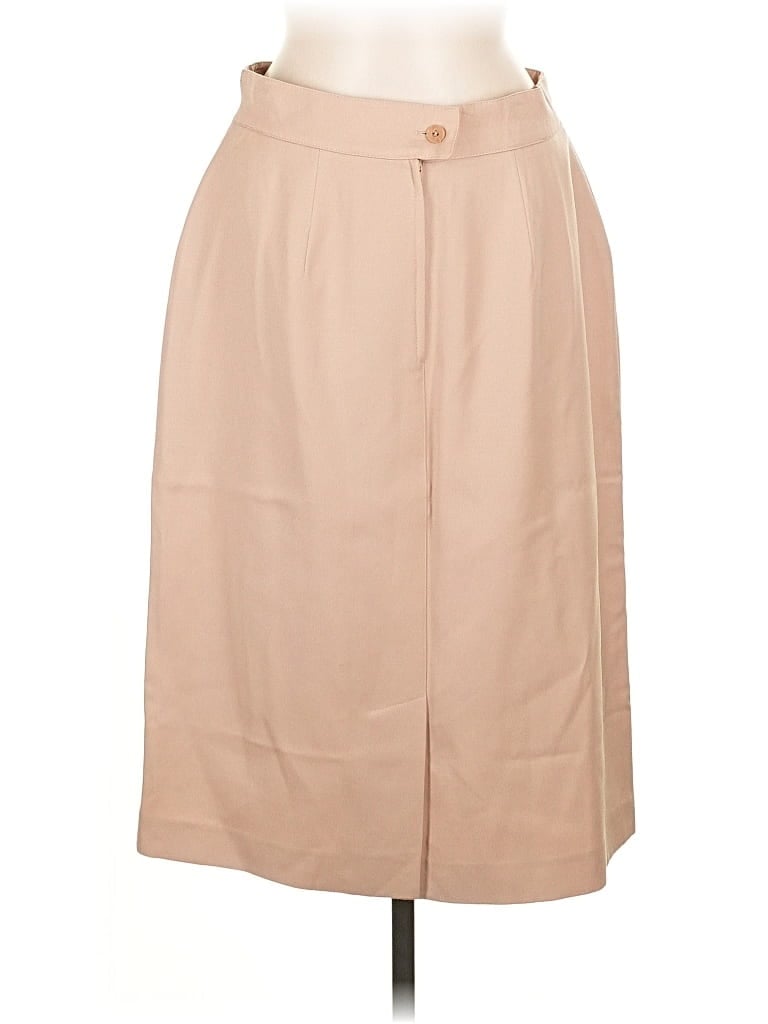 Pre-owned Max Mara Wool Skirt In Brown