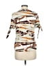 Listicle Ivory Short Sleeve Blouse Size M - photo 2
