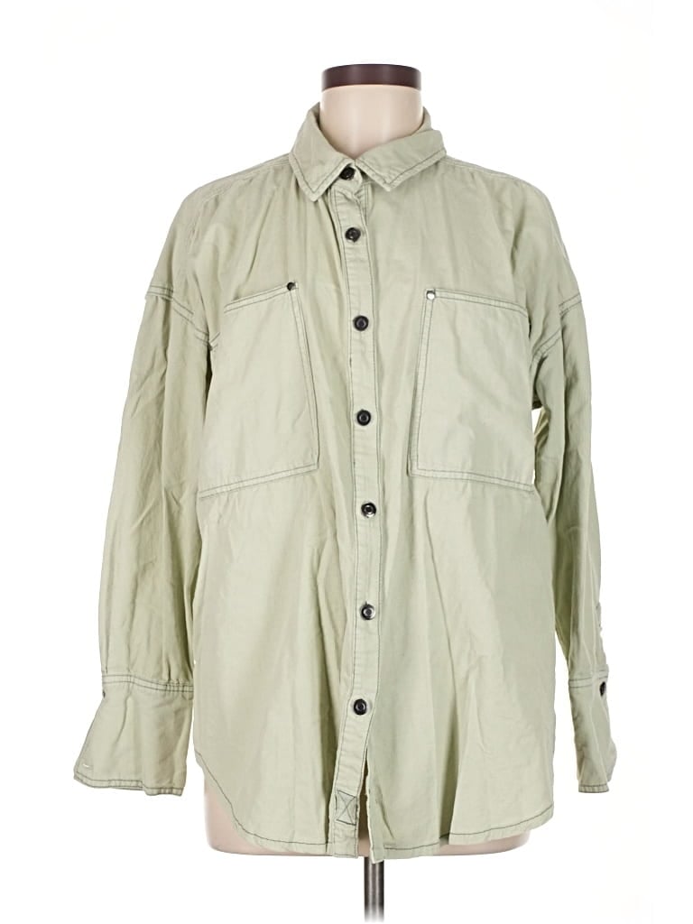 Pre-owned We The Free Jacket In Green