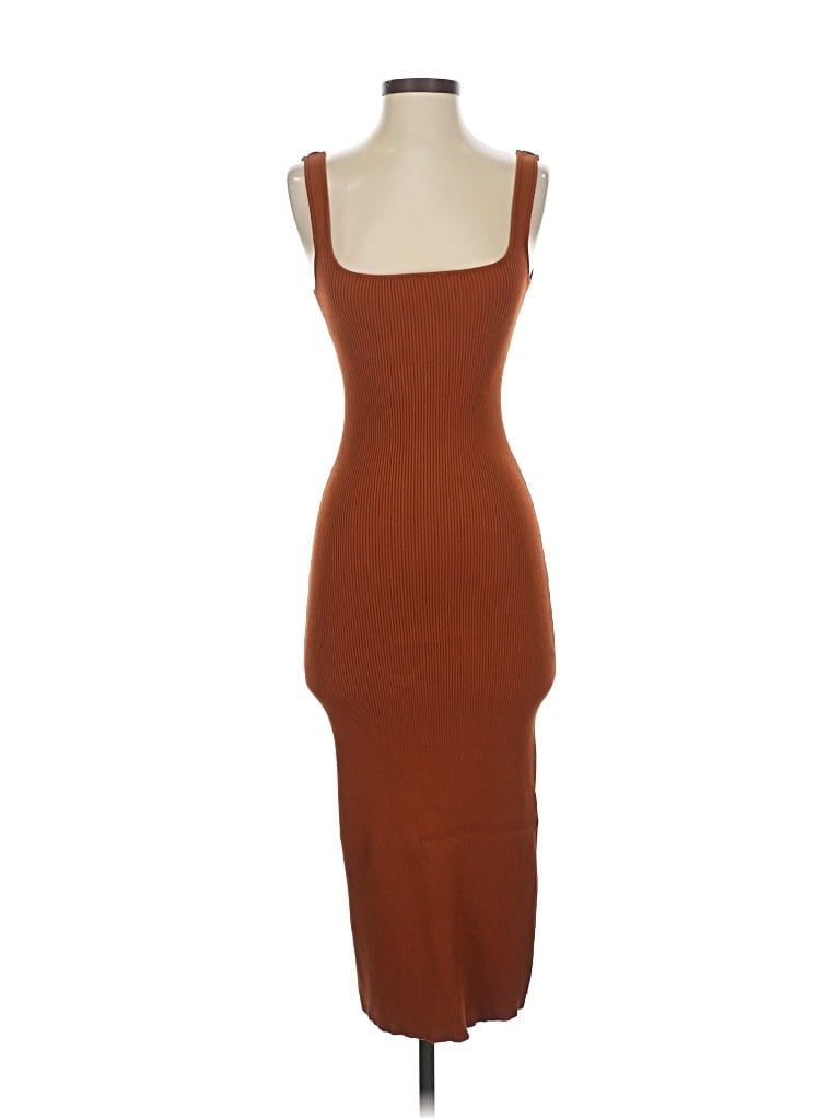 Pre-owned Astr Cocktail Dress In Brown