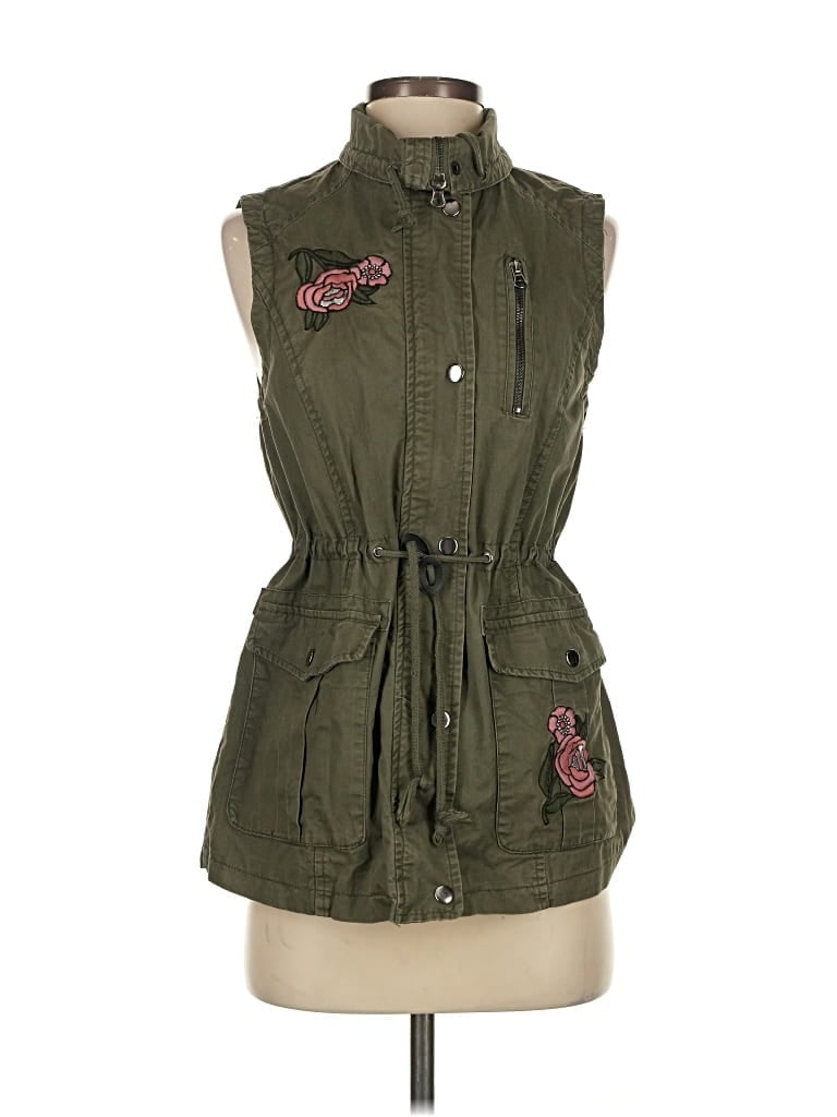 Pre-owned Jolt Vest In Green